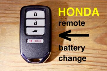 How Do You Change Battery in Honda Key Fob