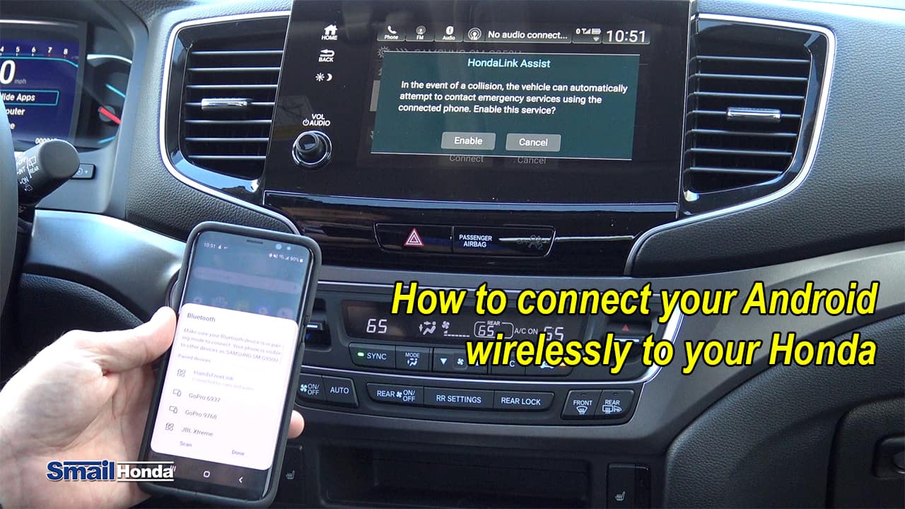 How to Connect Honda Bluetooth