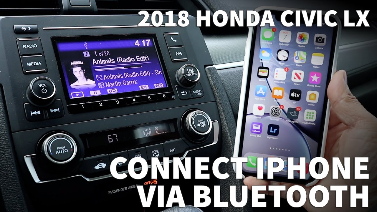 How to Connect Iphone to Honda Bluetooth