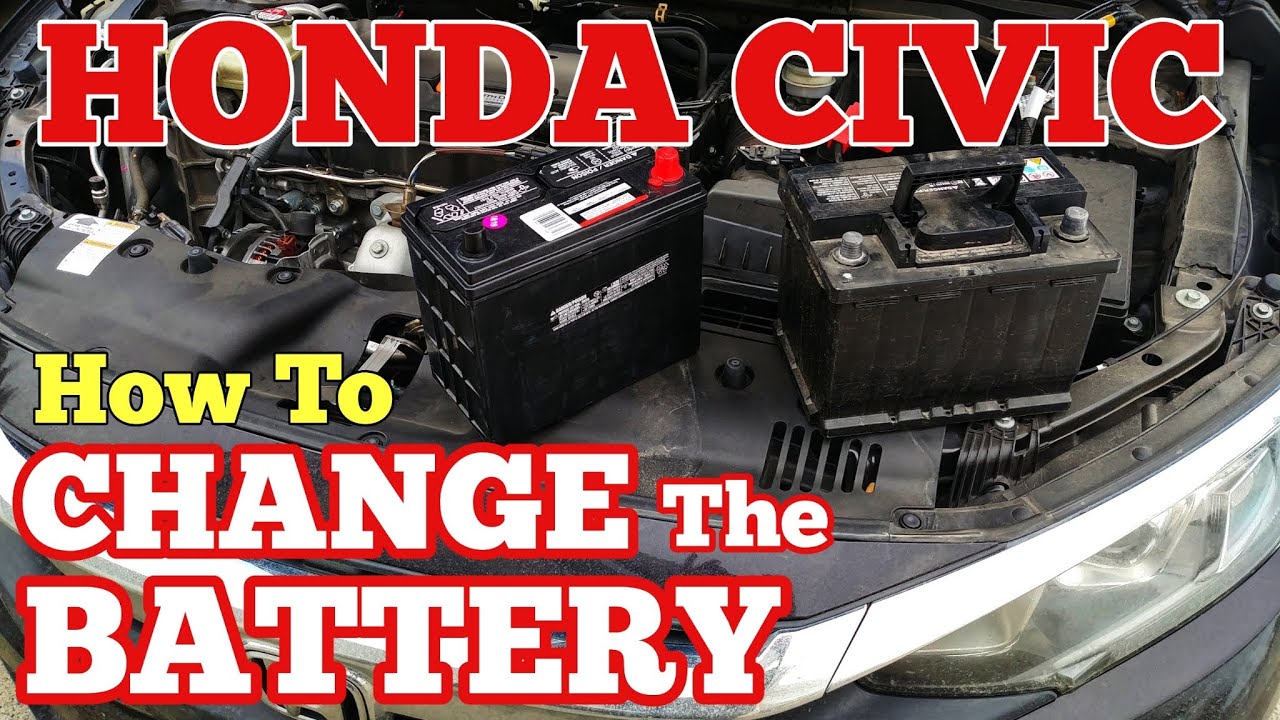 How to Replace Honda Civic Battery