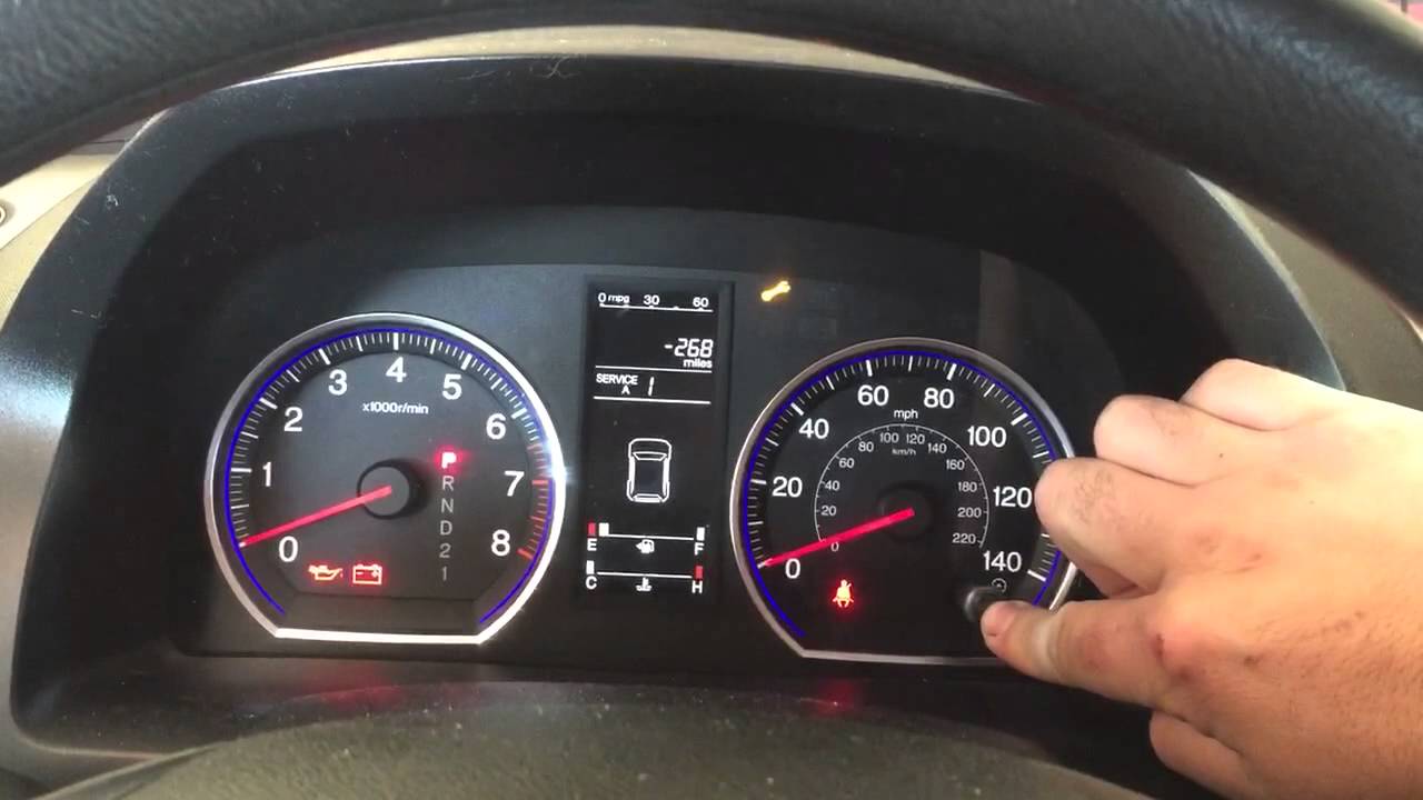 How to Reset 2007 Honda Crv Oil Life