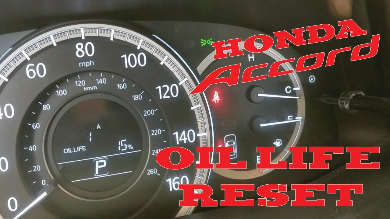 How to Reset Honda Accord