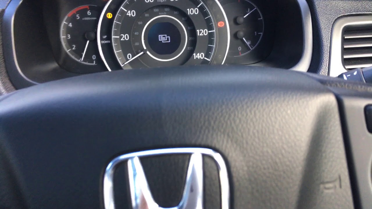 How to Reset Honda Crv Tire Pressure Light